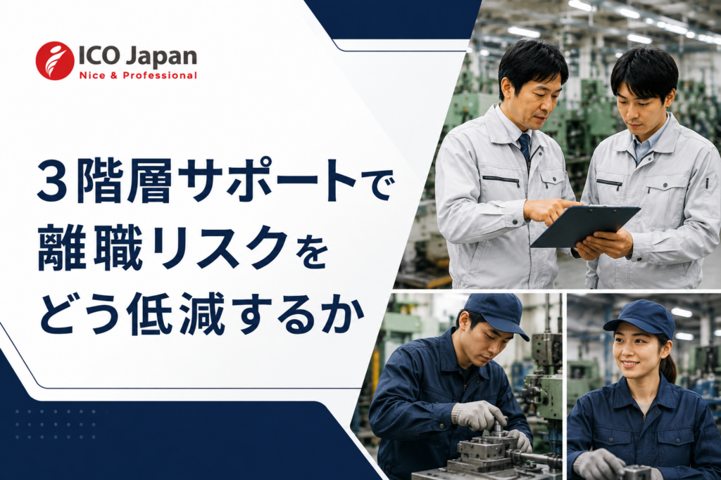 3階層サポートで離職リスクをどう低減するか